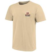 Mississippi State School Squares Comfort Colors Pocket Tee